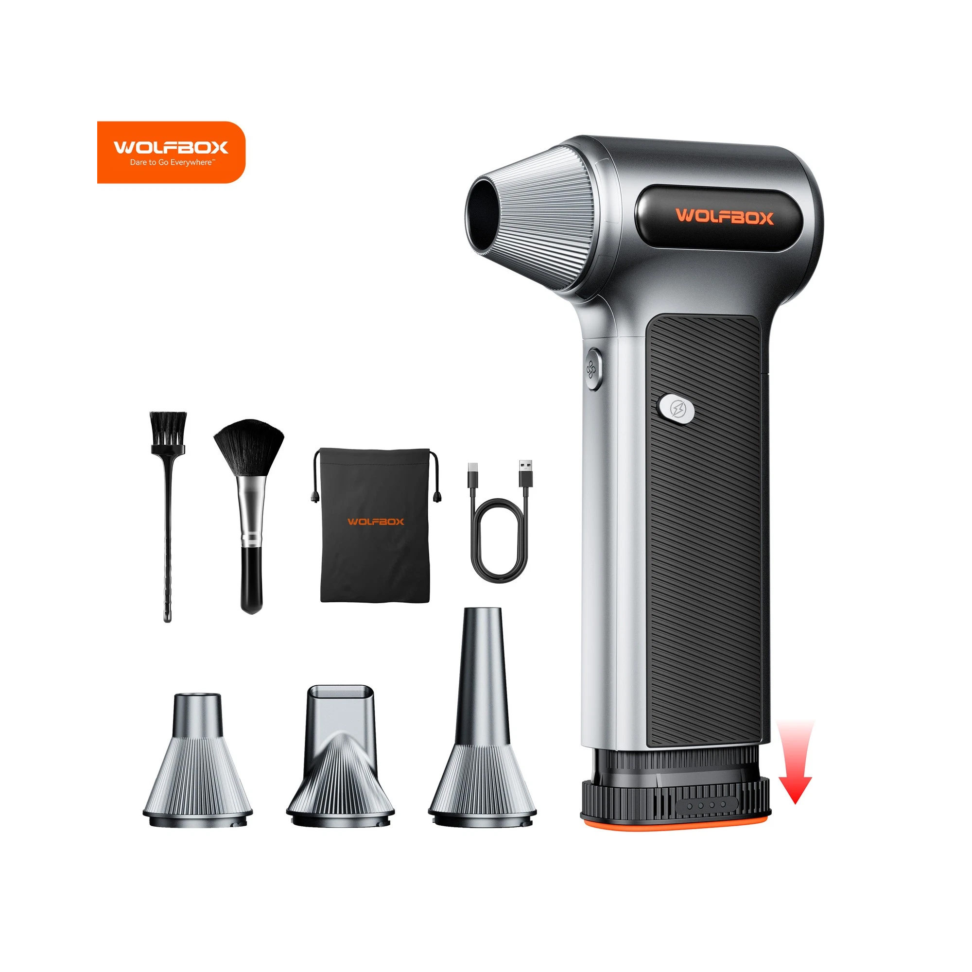 Електричний повітродув WOLFBOX MF200